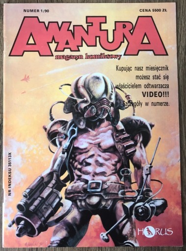 Zdjęcie oferty: Awantura Magazyn Komiksowy - Nr 1/90