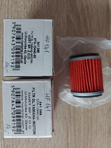 Zdjęcie oferty: Filtry oleju HF 141 Yamaha yz250/450 / inne marki.