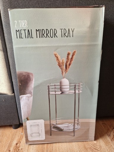Zdjęcie oferty: Stolik z lustrzanymi blatami