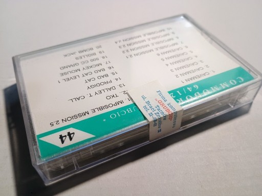 Zdjęcie oferty: Grubcio 44 - kaseta  Commodore 64 nowa plomba!