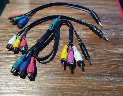 Zdjęcie oferty: Kabel aux - 3 x rca 