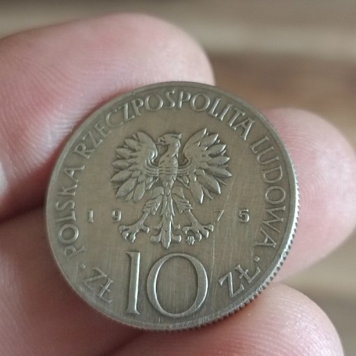 Zdjęcie oferty: Sprzedam monete 10 zl 1975 adam Mickiewicz