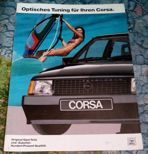 Zdjęcie oferty: Opel Corsa Tuning 1987 r. Prospekt .