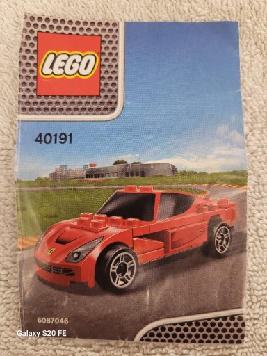 Zdjęcie oferty: LEGO Ferrari F12 Berlinetta 40191