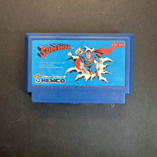 Zdjęcie oferty: Superman gra Nintendo Famicom Pegasus
