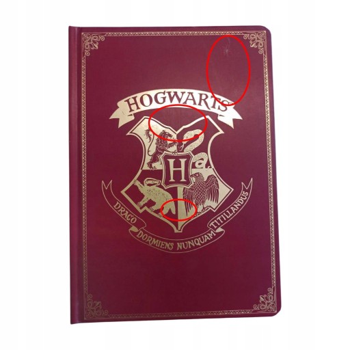 Zdjęcie oferty: ZESZYT A5 Notes HARRY POTTER Hogwarts 80 kartek