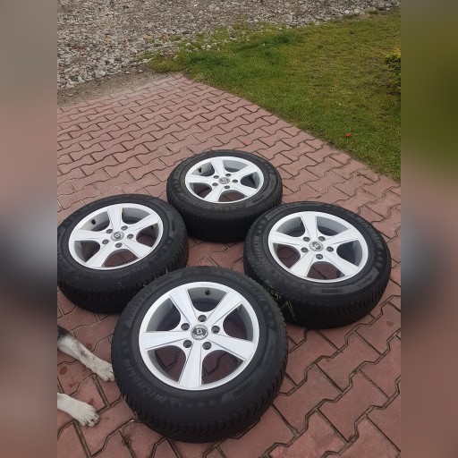 Zdjęcie oferty: 4x Alufelgi 5x115 + opony zimowe michelin