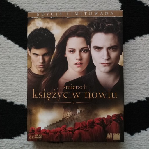 Zdjęcie oferty: Zmierzch księżyc w nowiu 2xDVD Limited Edition 