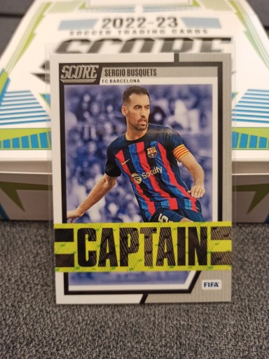 Zdjęcie oferty: 2022-23 Fifa Score - Sergio Busquets - insert