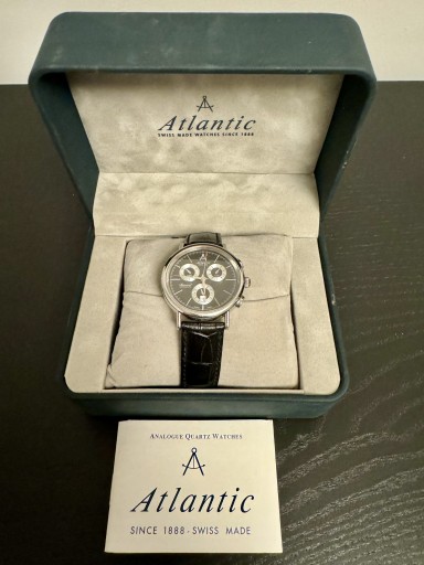 Zdjęcie oferty: Zegarek męski Atlantic Seacrest Chronograph 50441