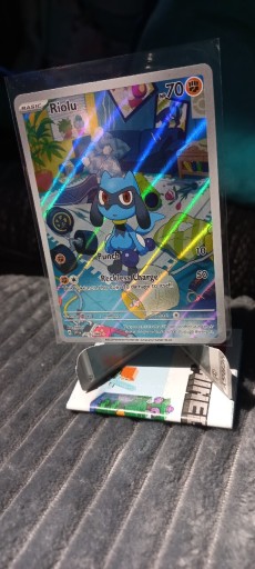 Zdjęcie oferty: Riolu 215/198 – Illustration Rare (IR) – Scarlet & Violet