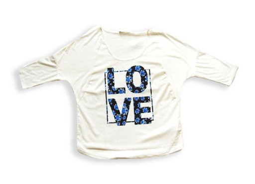 Zdjęcie oferty: love bluzka L, damska bluzka z napisem