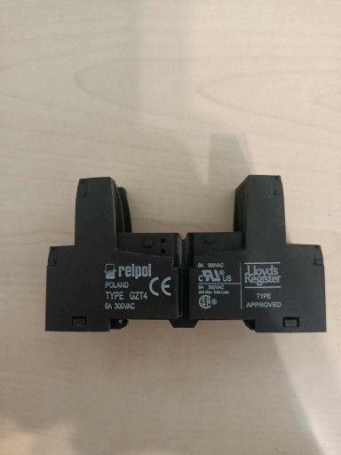 Zdjęcie oferty: Gniazdo GZT4 czarne do przekaźników