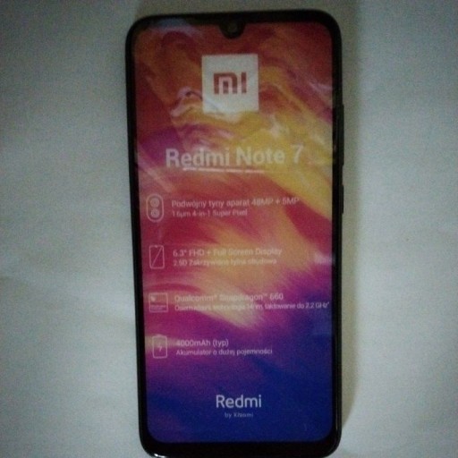 Zdjęcie oferty: Xiaomi Redmi Note 7 Atrapa