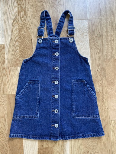 Zdjęcie oferty: Sukienka jeansowa ogrodniczka Denim Co r. 134