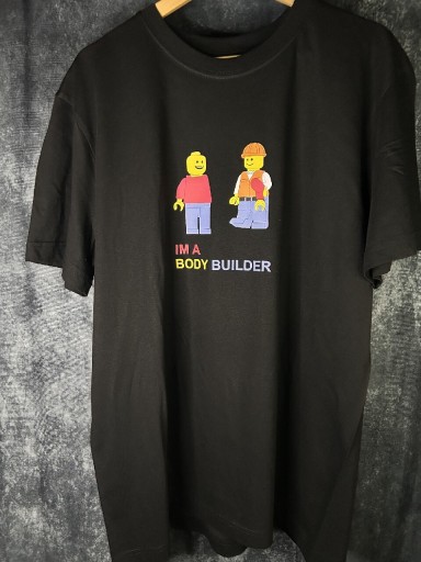 Zdjęcie oferty: T-shirt - LEGO Bodybuilder GYM na siłownię 