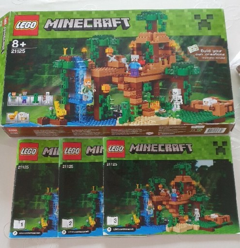 Zdjęcie oferty: Klocki Lego Minecraft 21125 Domek na Drzewie