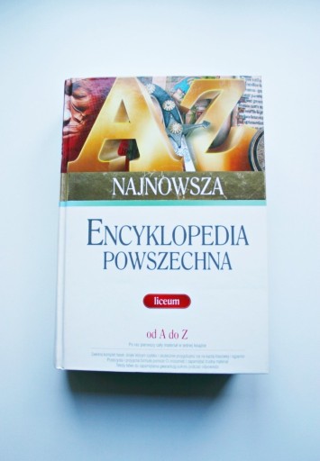 Zdjęcie oferty: "Najnowsza encyklopedia powszechna..." liceum 2007