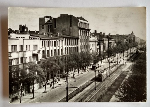 Zdjęcie oferty: Łódź 1964 rok tramwaj auta samochody 