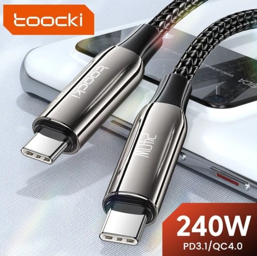 Zdjęcie oferty: Kabel ładujący 240W USBC-USBC 1m