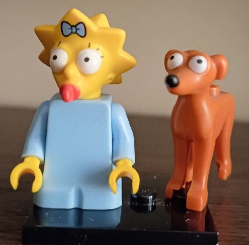 Zdjęcie oferty: Lego Minifigurka The Simpsons Maggie i pies 71009