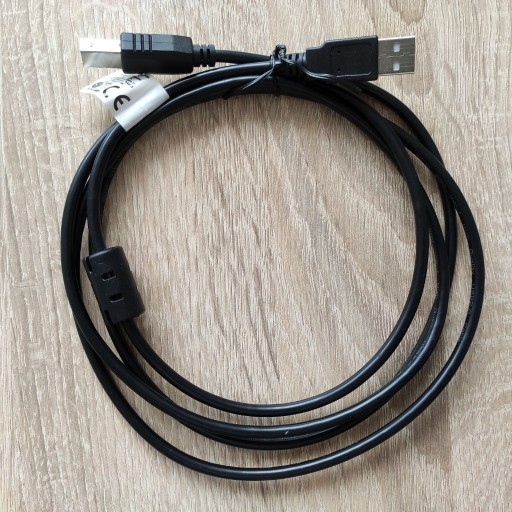 Zdjęcie oferty: Kabel USB-B 180cm 1,8m do drukarki, skanera