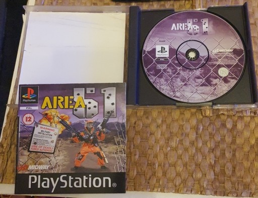 Zdjęcie oferty: Gra AREA 51 Sony PlayStation (PSX)