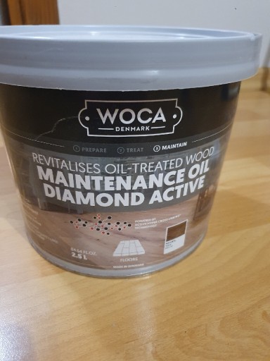 Zdjęcie oferty: WOCA Diamond Oil Active NATURAL - 2,5L