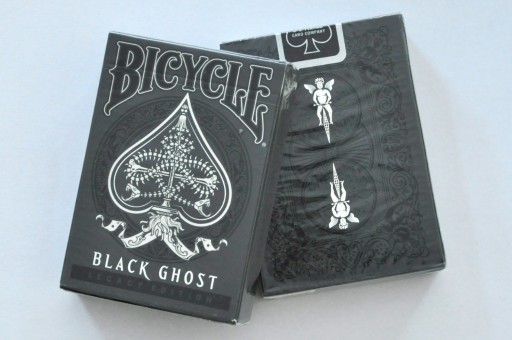 Zdjęcie oferty: Karty do gry Bicycle Black Ghost Legacy v2 Poker