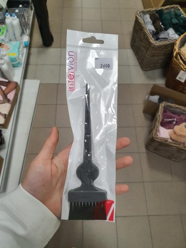 Zdjęcie oferty: pędzel do farbowania włosów z profilowaną rączką intervion