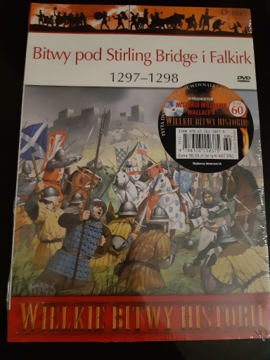 Zdjęcie oferty: Bitwy pod Stirling i Falkirk - Osprey + DVD FOLIA