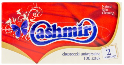 Zdjęcie oferty: Chusteczki higieniczne Cashmir 2 war. 100 szt. BOX