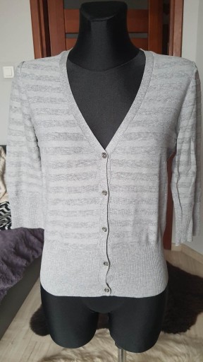 Zdjęcie oferty: Siwy sweterek rozpinany MEXX rozmiar M