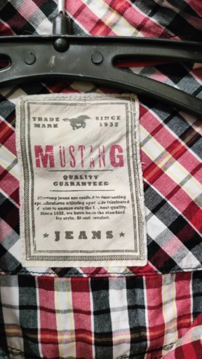 Zdjęcie oferty: Wiosenna koszula w kratę r S Mustang
