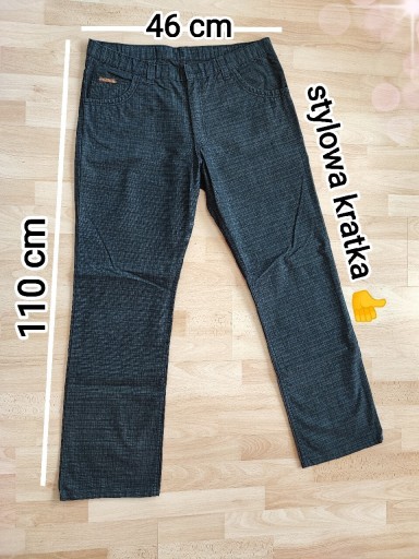Zdjęcie oferty: Spodnie męskie jeans & Stylowa kratka !!