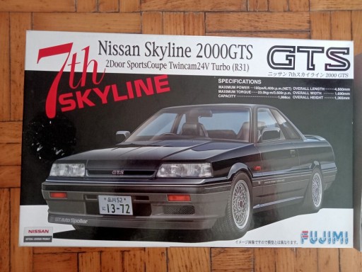 Zdjęcie oferty: Nissan Skyline GTs 2000 TURBO R31- FUJIMI !!