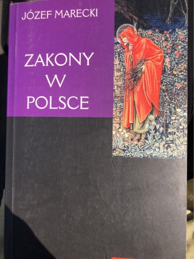 Zdjęcie oferty: ZAKONY W POLSCE JÓZEF MARECKI 