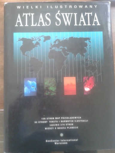 Zdjęcie oferty: Wielki Ilustrowany Atlas Świata 1993 rok