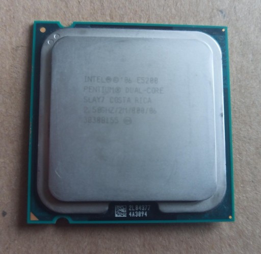 Zdjęcie oferty: Procesor Intel Pentium Dual-Core E5200, 2x2.5 GHz