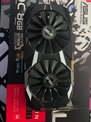 Zdjęcie oferty: Karta graficzna ASUS Radeon RX580 Dual OC 8GB