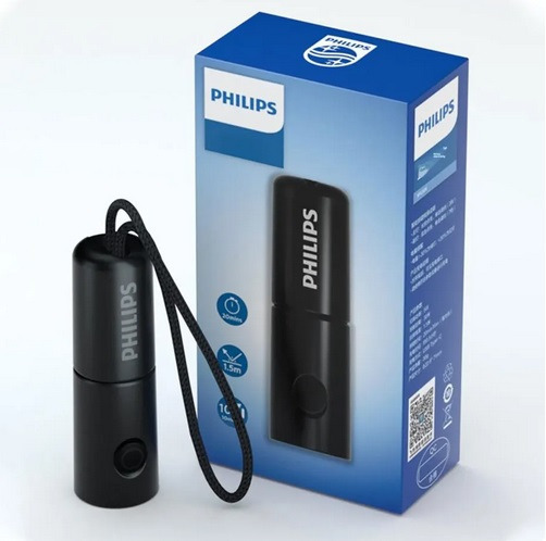 Zdjęcie oferty: Philips Mini latarka LED 7 tryb oświetlenia 300 L