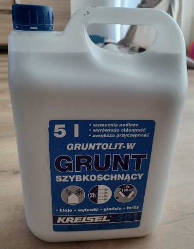 Zdjęcie oferty: Grunt szybkoschnący 5l Kreisel 301 grunolit-w