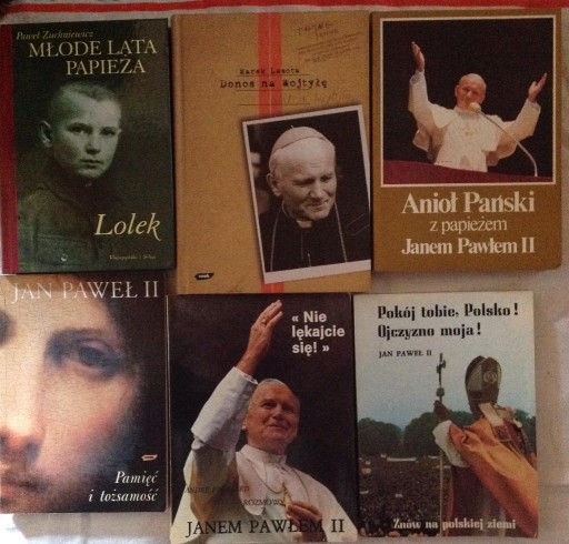 Zdjęcie oferty: Jan Paweł II książki albumy seria Ceny od 1 zł