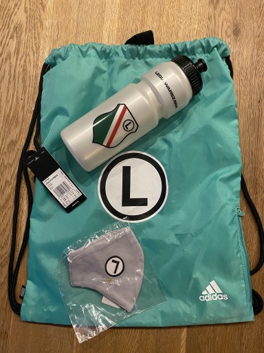 Zdjęcie oferty: Worek Legia Adidas + bidon + maseczka