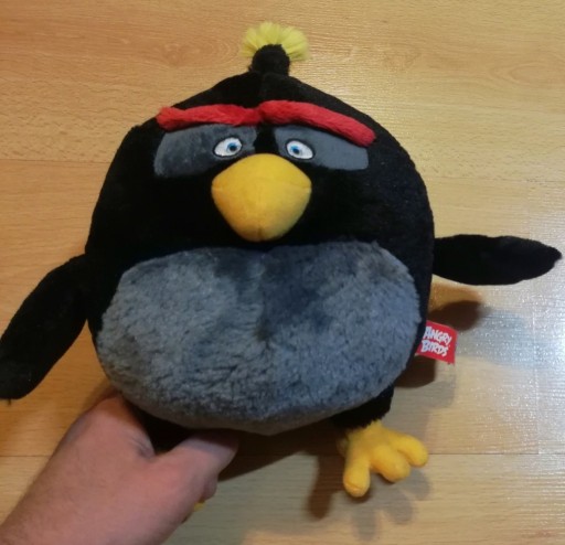 Zdjęcie oferty: maskotka pluszak Angry Birds Bomba ptak 26cm XL