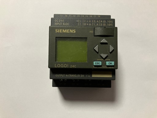 Zdjęcie oferty: SIEMENS CPU LOGO! 24C 6ED1052-1CC01-0BA6 6ED1 052-1CC01-0BA6