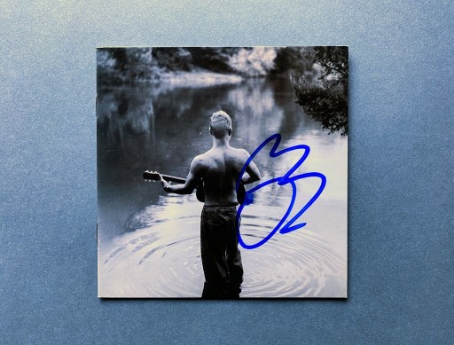 Zdjęcie oferty: Autografy_pl STING Folder z albumu CD z autograf