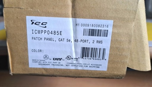 Zdjęcie oferty: Panel Krosowy kat 5e 48 Port