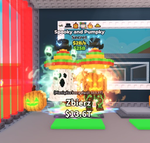 Zdjęcie oferty: Spooky and Pumpky | Ultra Rare Secret | 2B/s | Steal a Brainrot | Roblox