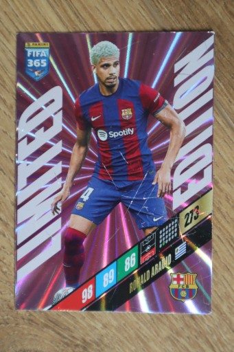 Zdjęcie oferty: FIFA 365 2024 Ronald Araujo LIMITED EDITION